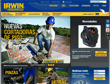 Tablet Screenshot of irwin.com.mx