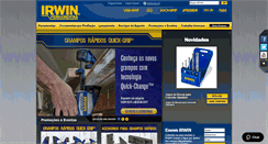 Desktop Screenshot of irwin.com.br