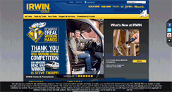 Desktop Screenshot of irwin.co.uk